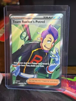 Pokemon TCG Team Rockets Petrel SV Destined Rivals Ultra Rare Full Art - Image 2