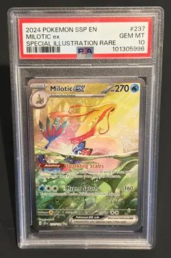 Pokemon Milotic ex #237/191 Surging Sparks PSA 10 GEM MINT - Image 1