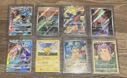 Pokemon Cards Lot of 8 ALL NEAR MINT mixed rare lot Pikachu, Gyarados, and more - Image 1