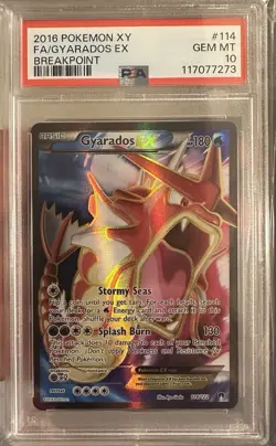 Pokemon GYRADOS EX FULL ART XY-Breakpoint PSA 10 Gem Mint Recently Graded - Image 1