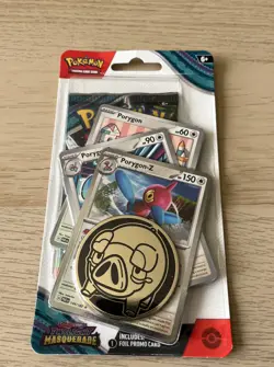 Pokemon Twilight Masquerade Premium Checklane Blister Pack [Porygon Z] - Sealed! - Image 1