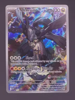 N’s Zekrom #031 Pokemon Center Promo Ascended Heroes ETB Pokemon TCG NM - Image 1