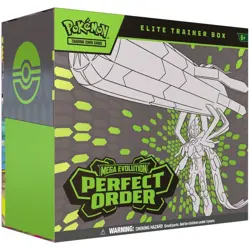 Pokemon TCG Mega Evolution ME3 Perfect Order ETB Elite Trainer Box PRESALE - Image 1