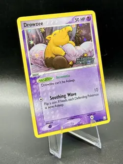 Drowzee 54/109 Stamped Pokemon EX Team Rocket Returns Vintage Reverse Holo LP - Image 1