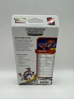 New Pokemon TCG Sun & Moon Cosmic Eclipse Theme Deck Towering Heights - Groudon - Image 2