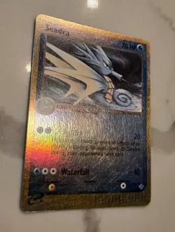 Pokemon TCG: Seadra 40/97 (2003) EX Dragon • Reverse Holo E-reader Series - Image 3