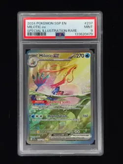 Milotic ex 237 Pokemon Surging Sparks PSA 9 - Image 1