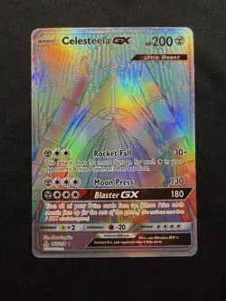 Pokemon - Celesteela GX 162/156 Secret Rare - Ultra Prism NM - Image 1