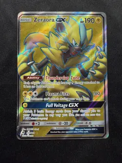 Pokemon - Zeraora GX 201/214 Full Art - Lost Thunder LP - Image 1