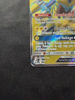 Pokemon - Zeraora GX 201/214 Full Art - Lost Thunder LP - Image 4