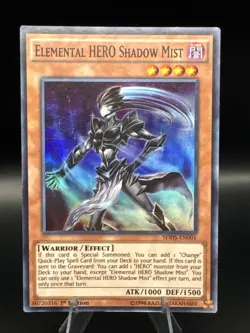Elemental HERO Shadow Mist SDHS-EN001 Structure Deck: HERO Strike 1st Edition - Image 1