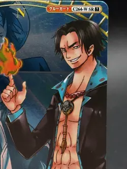 Ace Luffy Shanks C264-W SR Foil One Piece OnePy Berry Match Bandai Ccg Japan - Image 3