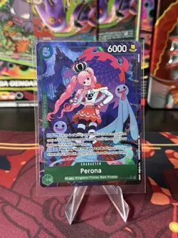 One Piece Perona - OP14-033 (Alternate Art) The Azure Sea's Seven Foil - Image 1