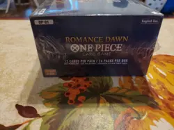 One Piece OP-01 Romance Dawn SEALED Booster Box English White Bottom - Image 5