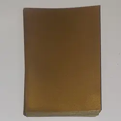 Gold Textured Pack of 50 Trading Card Sleeves for Pokemon, MTG, etc - Image 2
