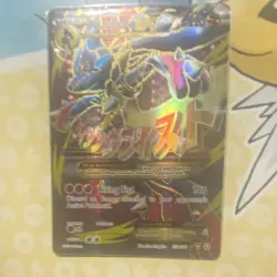 M Lucario EX 55/111 Ultra Rare Full Art Holo Pokemon TCG XY Card - Image 1