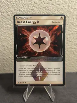Beast Energy Prism Star - 117/131 - Pokemon Forbidden Light Sun Moon Card NM - Image 1