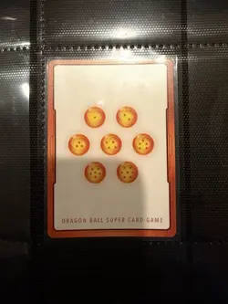 Dragon Ball Super Fusion World Card Game Gold Energy Marker Son Goku E-48 Manga - Image 2