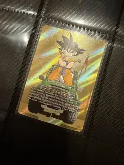 Dragon Ball Super Fusion World Card Game Gold Energy Marker Son Goku E-48 Manga - Image 4