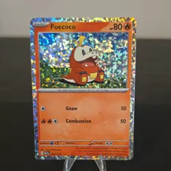 Pokemon Fuecoco 002/015 McDonald's 2023 Holo Promo Card TCG Basic English - Image 1