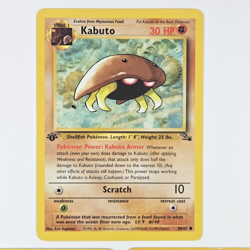 Pokemon Kabuto 1st Edition Lot Of 3 Cards Fossil 50/62 Vintage TCG 1999 LP/MP - Image 3
