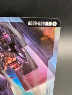 Messala Gundam Card Game . Steel Requiem Rare . GD03-003 - Image 2