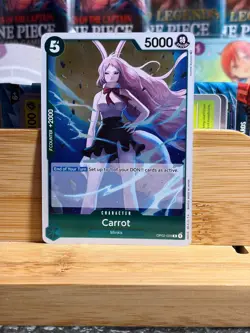 CARROT 029 Paramount War Rare One Piece Card Game NM - Image 1