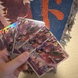 One Piece Card Game Vinsmoke Reiju SR EB03 Lot of 4 English Cards - Image 1
