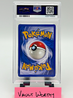 👊 1999 POKEMON BASE SET 1ST EDITION #8 MACHAMP HOLO RARE WOTC CARD - PSA 4 👊 - Image 2