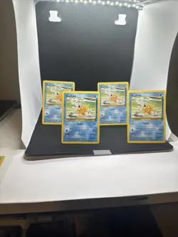 Magikarp Base Set 2 50/130 Lot Of 4 Cards Pokemon TCG - Image 1