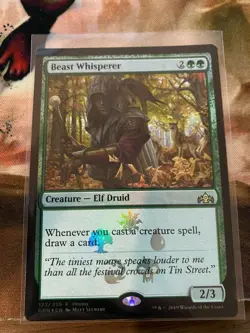 MTG: Beast Whisperer (Ravnica) M/NM FOIL - Image 1