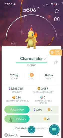 Pokemon Go Shiny Charmander Party Hat ( Reduced) - Image 1