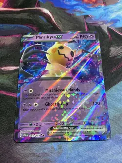 Mimikyu ex 069/159 Sv09: Journey Together Holo Pokemon Card - Image 1