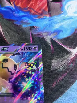 Mimikyu ex 069/159 Sv09: Journey Together Holo Pokemon Card - Image 3
