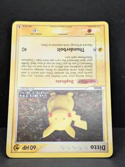 Ditto - (Pikachu) 39/113 Delta Species Reverse Holo Rare Pokemon TCG Nintendo NM - Image 4