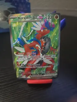 Pokemon TCG Scarlet & Violet Koraidon EX Ultra Rare Card 231/198 Mint Condition - Image 3