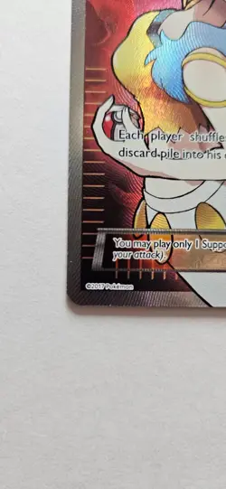 Pokemon TCG Karen Full Alt Art Ultra Rare Holo XY177a XY Collection Promo - Image 4
