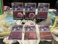 *Exclusive Mismagius Card Lot Pokemon TCG CBB3C Gem Pack Vol 3 S-CHINESE Stamped - Image 1