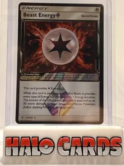PACK FRESH Beast Energy Prism Star - 117/131 Pokemon Forbidden Light Sun Moon H - Image 1