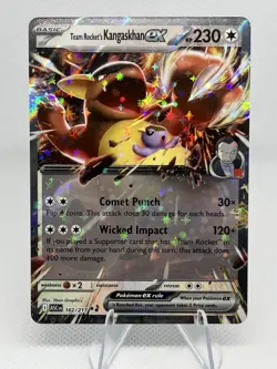Team Rocket's Kangaskhan ex 162/217 Rare Pokemon Ascended Heroes - Image 1