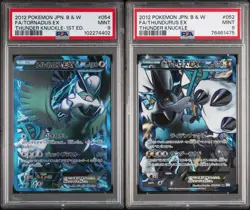 PLASMA Thundurus & Tornadus EX Set Pokemon FA Thunder Knuckle SR Japanese PSA 9 - Image 1