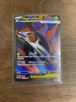 2025 Pokemon Mega Evolutions - Mega Latias ex 163/132 Ultra Rare NM-MNT - Image 1