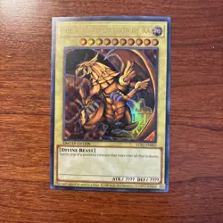 THE WINGED DRAGON OF RA!!! ULTRA RARE LIMITED EDITION LC01-EN003 - Image 1