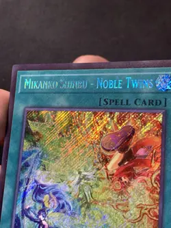 YuGiOh! Mikanko Shinbu - Noble Twins MZMU-EN019 Secret Rare Maze Of Muertos NM - Image 3