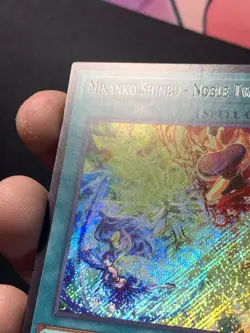 YuGiOh! Mikanko Shinbu - Noble Twins MZMU-EN019 Secret Rare Maze Of Muertos NM - Image 5