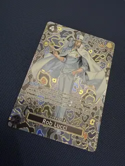 One Piece Rob Lucci SP Alt Art Card OP05-093 Near Mint - Image 2