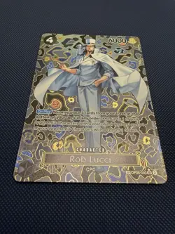 One Piece Rob Lucci SP Alt Art Card OP05-093 Near Mint - Image 3