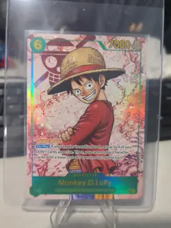 Monkey D. Luffy OP13-118 SEC Alt Art - One Piece Carrying On His Will English - Image 1