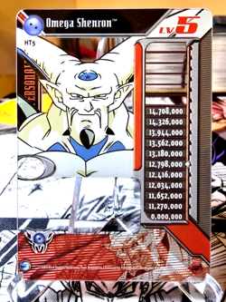 DBZ CCG DRAGON BALL Z GT OMEGA SHENRON LV5 HT5 HI-TECH PROMO CARD NEAR MINT 2004 - Image 1