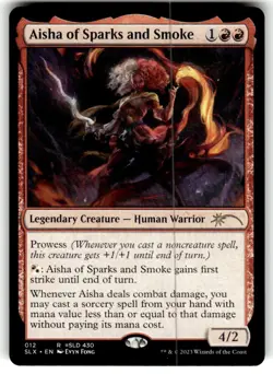 Aisha of Sparks and Smoke Slx Cards Regular MTG NM - Image 1